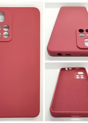 Силіконовий чохол, бампер для xiaomi redmi note 11 pro plus (5g)