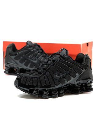 Кроссовки nike shox black