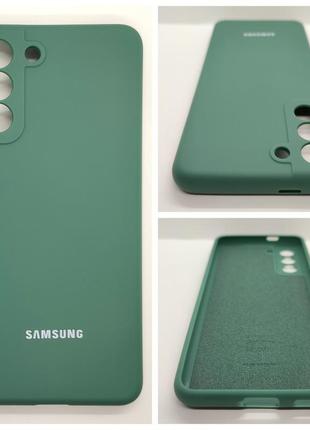 Silicone case силиконовый чехол, бампер для samsung galaxy s21