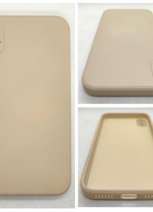 Silicone case full cover силиконовый чехол, бампер для iphone x / xs