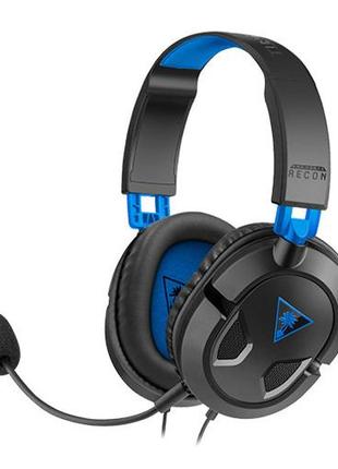 Сток гарнітура turtle beach recon 50p - чорно-синя