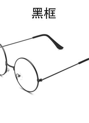 Іміджеві окуляри klassnum 01 круглі чорний