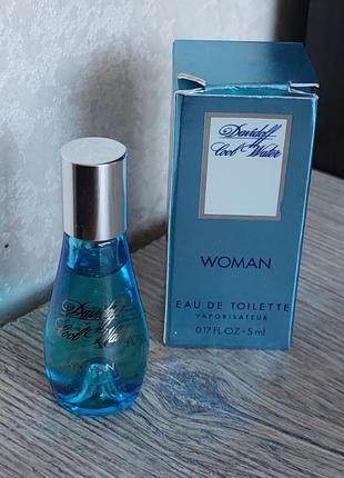 Cool water davidoff, edt, оригинал, винтаж,5 мл, vintage