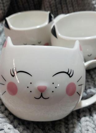Чашка кот котик
