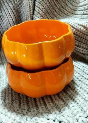 Салатница пиала тыква