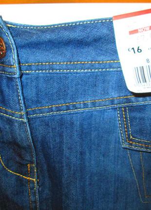 Красивая актуальная джинсовая юбка f&f размер 83 фото