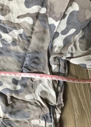 Платье рубашка zara, военное платье4 фото