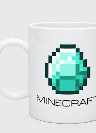 Кружка з принтом «minecraft»