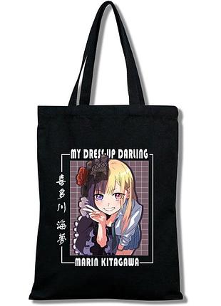 Шоппер с принтом my dress-up darling