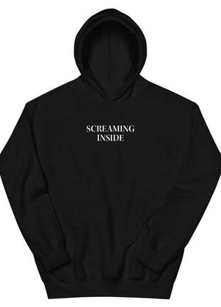 Худи «screaming inside» unisex3 фото