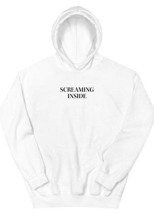 Худи «screaming inside» unisex2 фото