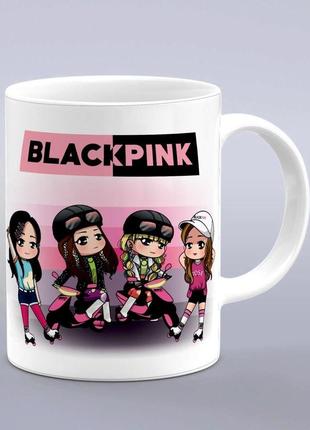 Кружка блэкпинк blackpink black pink 330 мл1 фото