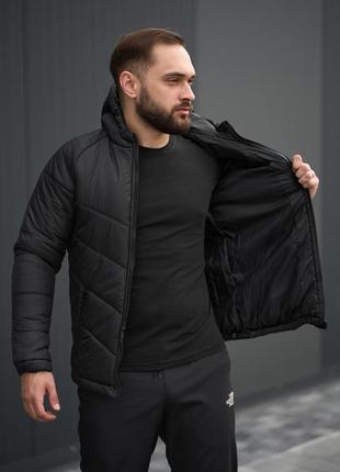Куртка tnf черная6 фото
