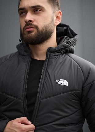 Куртка tnf черная3 фото