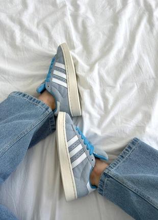 Кроссовки adidas campus blue9 фото