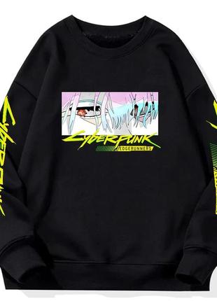 Свитшот «cyberpunk: edgerunners» unisex