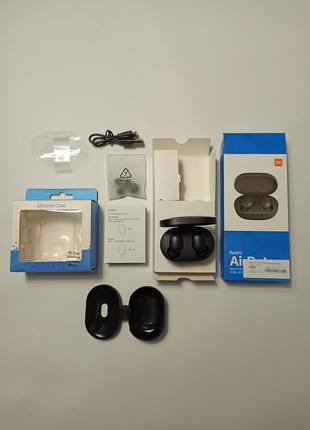 Наушники xiaomi redmi airdots 2 (оригинал) + силиконовый кейс в компле4 фото