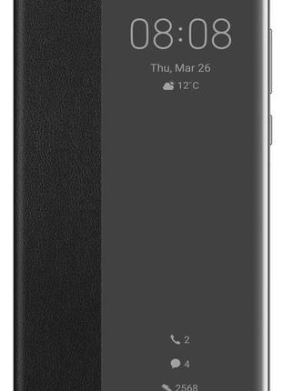 Чохол smart view flip cover для huawei p40 black (original 100%)