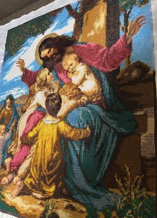 Икона « иссус и дети «