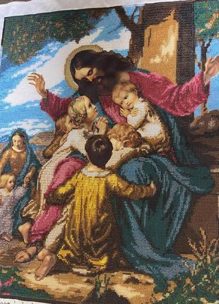 Икона « иссус и дети «