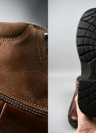 Мужские ботинки кожаные влагозащитные  waterproof bass usa9 фото