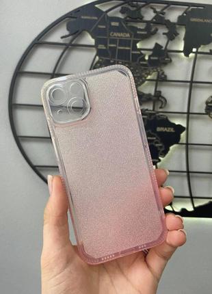 Чехол frame clear shine для iphone 13,чехол с закрытой камерой для айфона 13