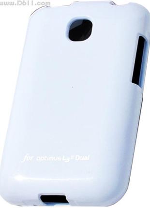 Чохол voia jelly case для lg optimus l3 ii dual (e435) white