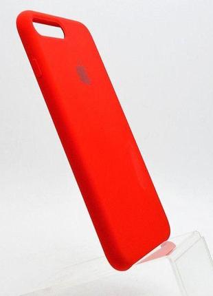 Чохол silicone case для iphone 7 plus/iphone 8 plus,якісний чохол з мікрофіброю для айфон 7 плюс/8 плюс 7