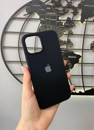 Чохол silicone case з мікрофіброю для iphone 13 pro max, силіконовий чохол з мікрофіброю для айфон 13 про макс4 фото