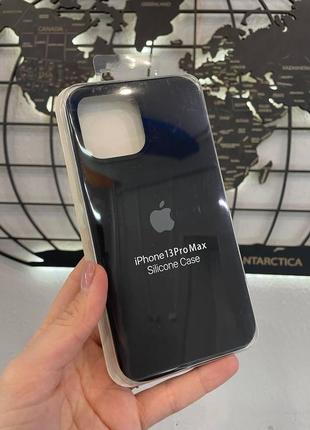 Чехол silicone case с микрофиброй для iphone 13 pro max, силиконовый чехол с микрофиброй для айфон 13 про макс