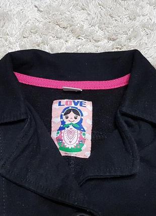Стильный пиджак для девочки от love6 фото