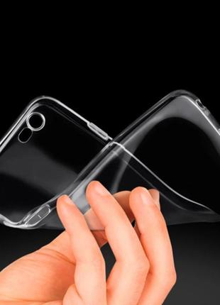 Чехол прозрачный силиконовый ультратонкий iphone 6 plus