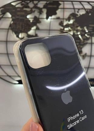 Чохол silicone case з мікрофіброю для iphone 13,силіконовий чохол для айфон 132 фото