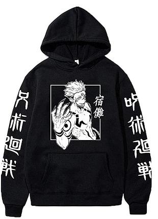 Худи магическая битва unisex