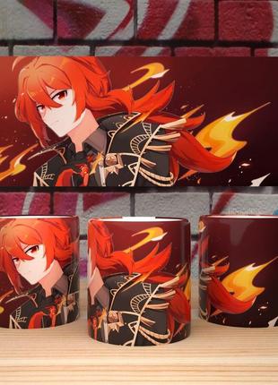 Кружка geekland «genshin impact геншин імпакт» 330 мл