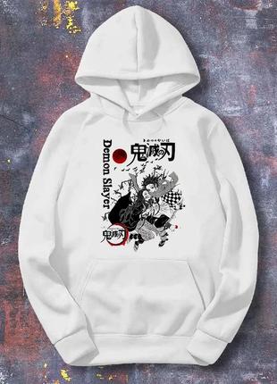 Худи аниме «истребитель демонов» unisex