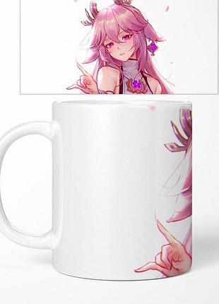 Чашка аниме «genshin impact» 330 мл