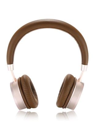 Навушники накладні безпровідні bluetooth remax rb-520hb золоті