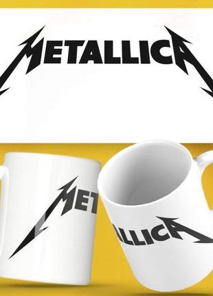 Кружка рок-группа metallica 330 мл