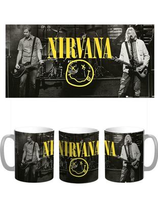 Кружка рок-группа nirvana 330 мл