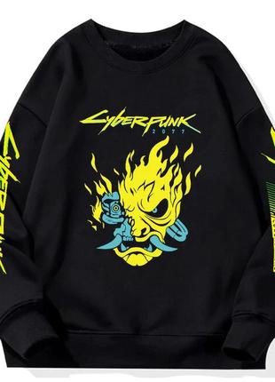 Свитшот «cyberpunk: edgerunners» unisex