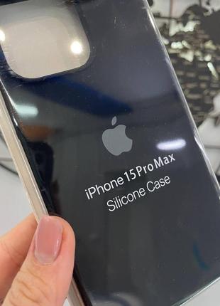 Чехол silicone case с микрофиброй для iphone 14 pro max, силиконовый чехол с микрофиброй для айфон 14 про макс7 фото