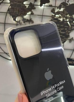 Чохол silicone case з мікрофіброю для iphone 14 pro max,силіконовий чохол з мікрофіброю для айфон 14 про макс2 фото