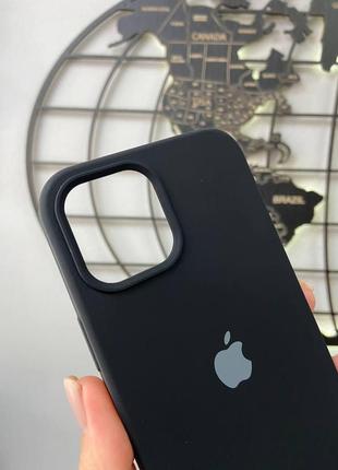 Чохол silicone case з мікрофіброю для iphone 14 pro max,силіконовий чохол з мікрофіброю для айфон 14 про макс5 фото