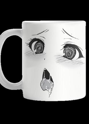 Кружка с аниме «ahegao face» 330 мл