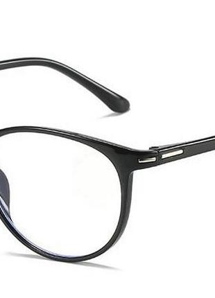 Іміджеві окуляри mdod s22902 круглі чорні