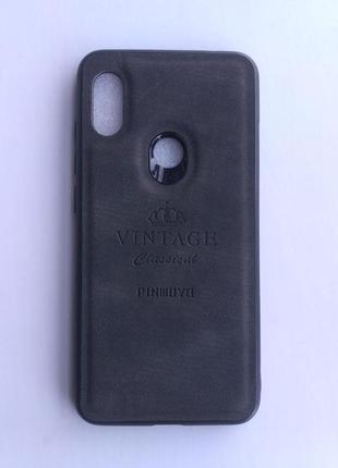 Чохол pinwuyo vintage для xiaomi redmi note 6 pro чорний 1933p2 фото