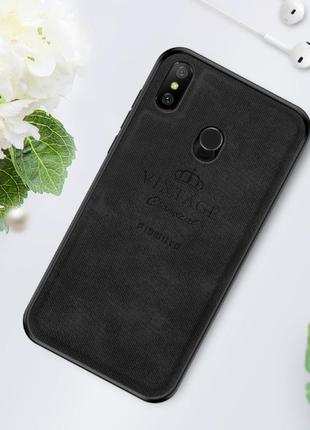 Чохол pinwuyo vintage для xiaomi redmi note 6 pro чорний 1933p1 фото