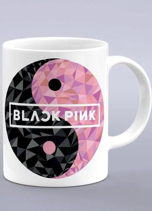 Кружка блэкпинк blackpink black pink 330 мл