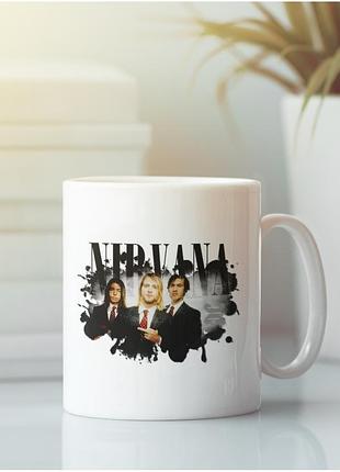Кружка рок-группа nirvana 330 мл